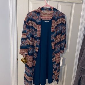 Dress with matching Kimono